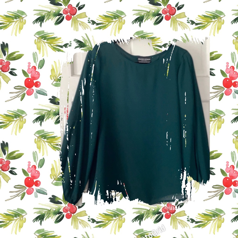 FRANK LYMAN RICH GREEN TOP